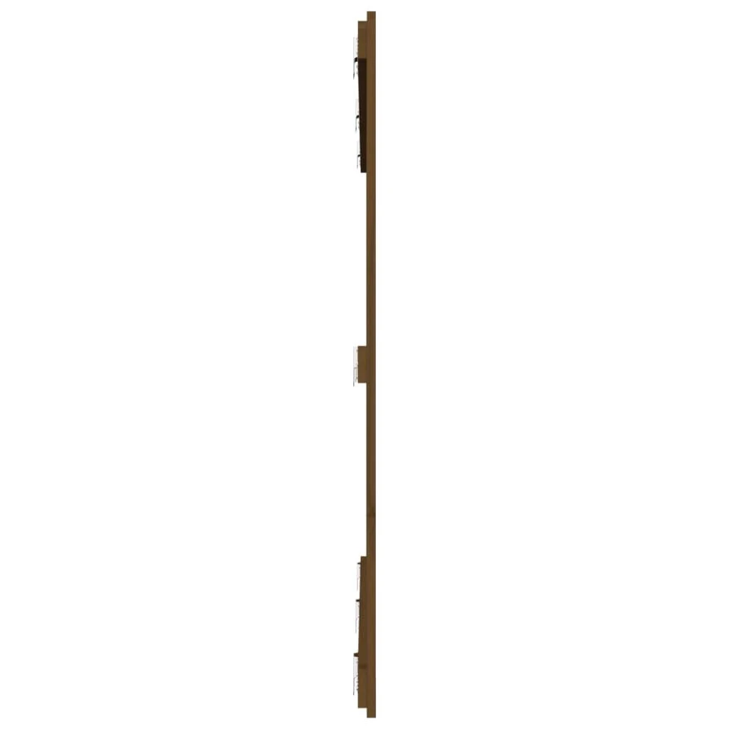 Lova Sieninis galvūgalis, medaus rudas, 166x3x110cm, pušies masyvas