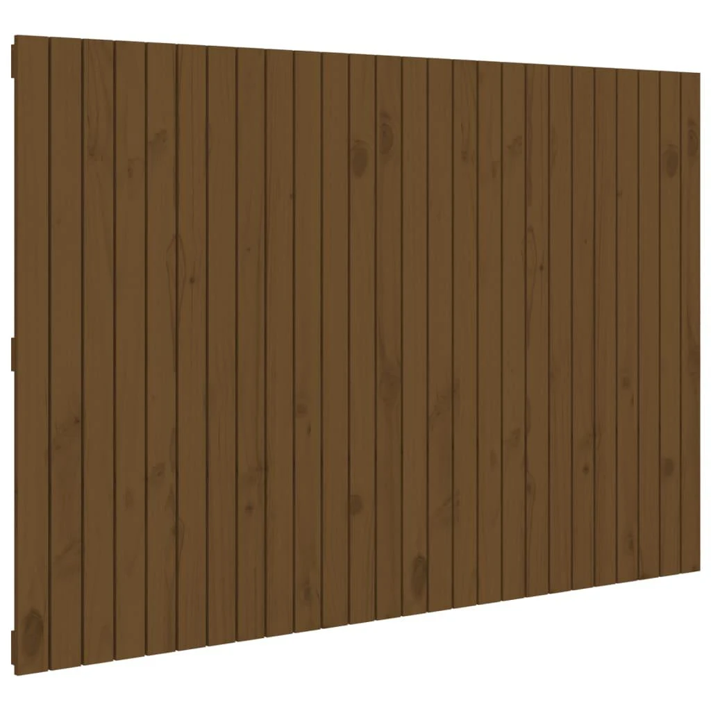 Lova Sieninis galvūgalis, medaus rudas, 166x3x110cm, pušies masyvas