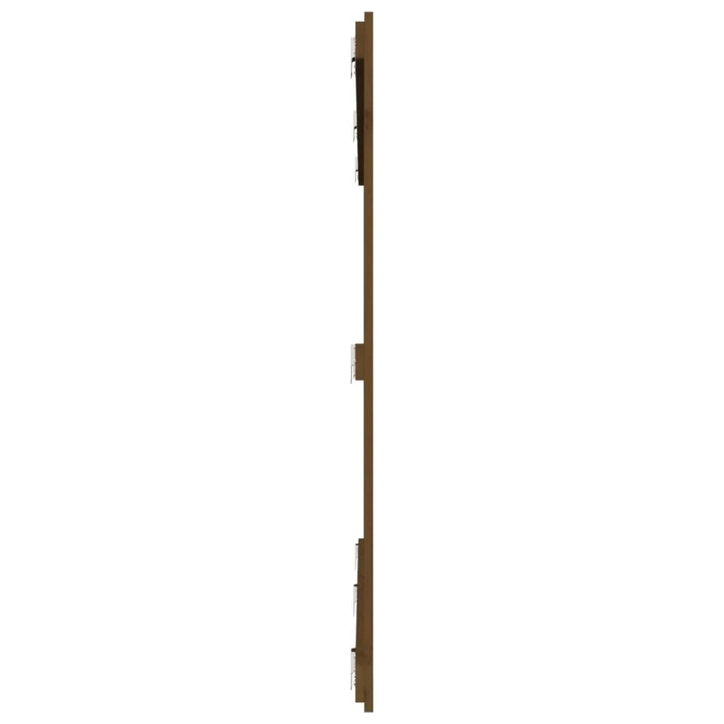 Lova Sieninis galvūgalis, medaus rudas, 204x3x110cm, pušies masyvas