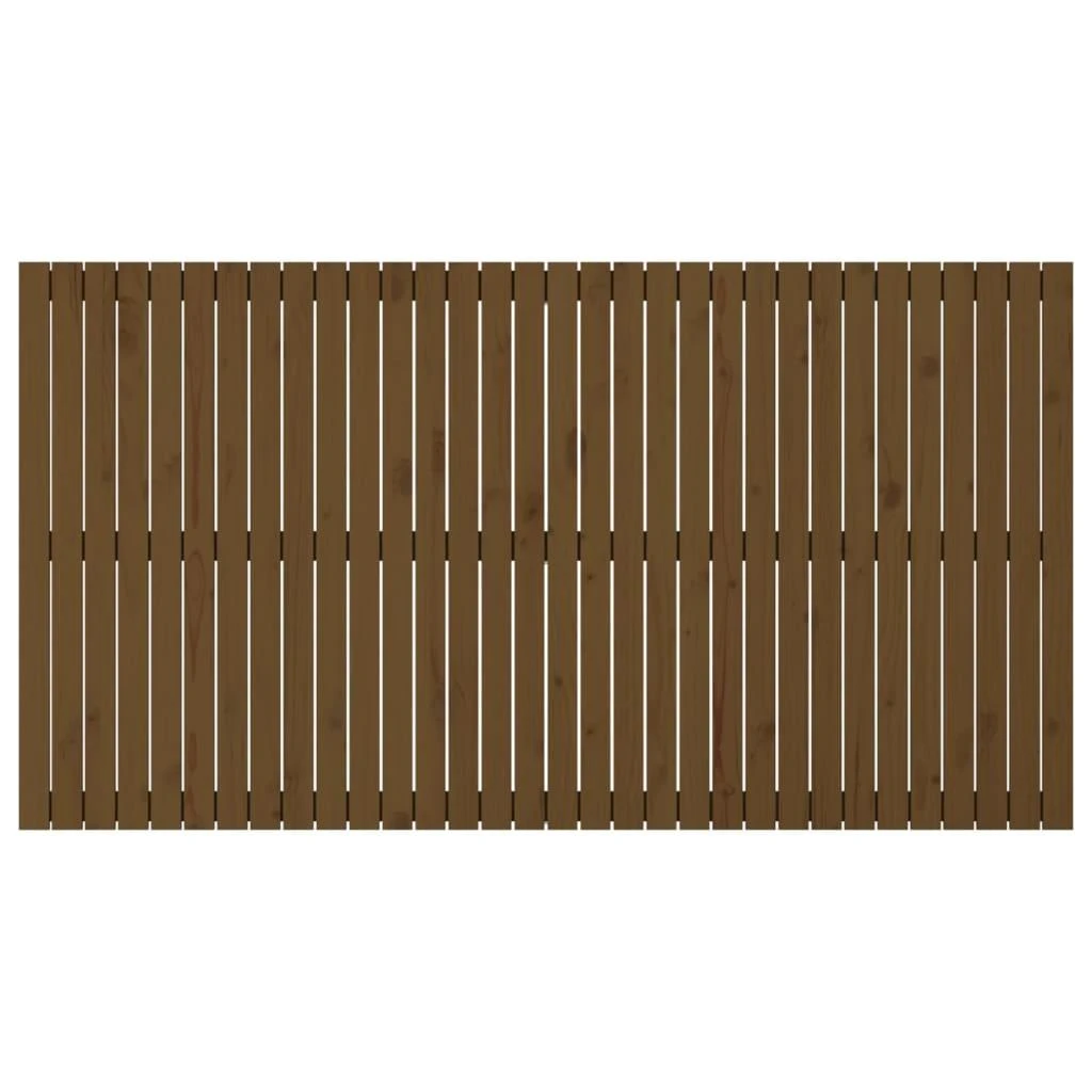 Lova Sieninis galvūgalis, medaus rudas, 204x3x110cm, pušies masyvas