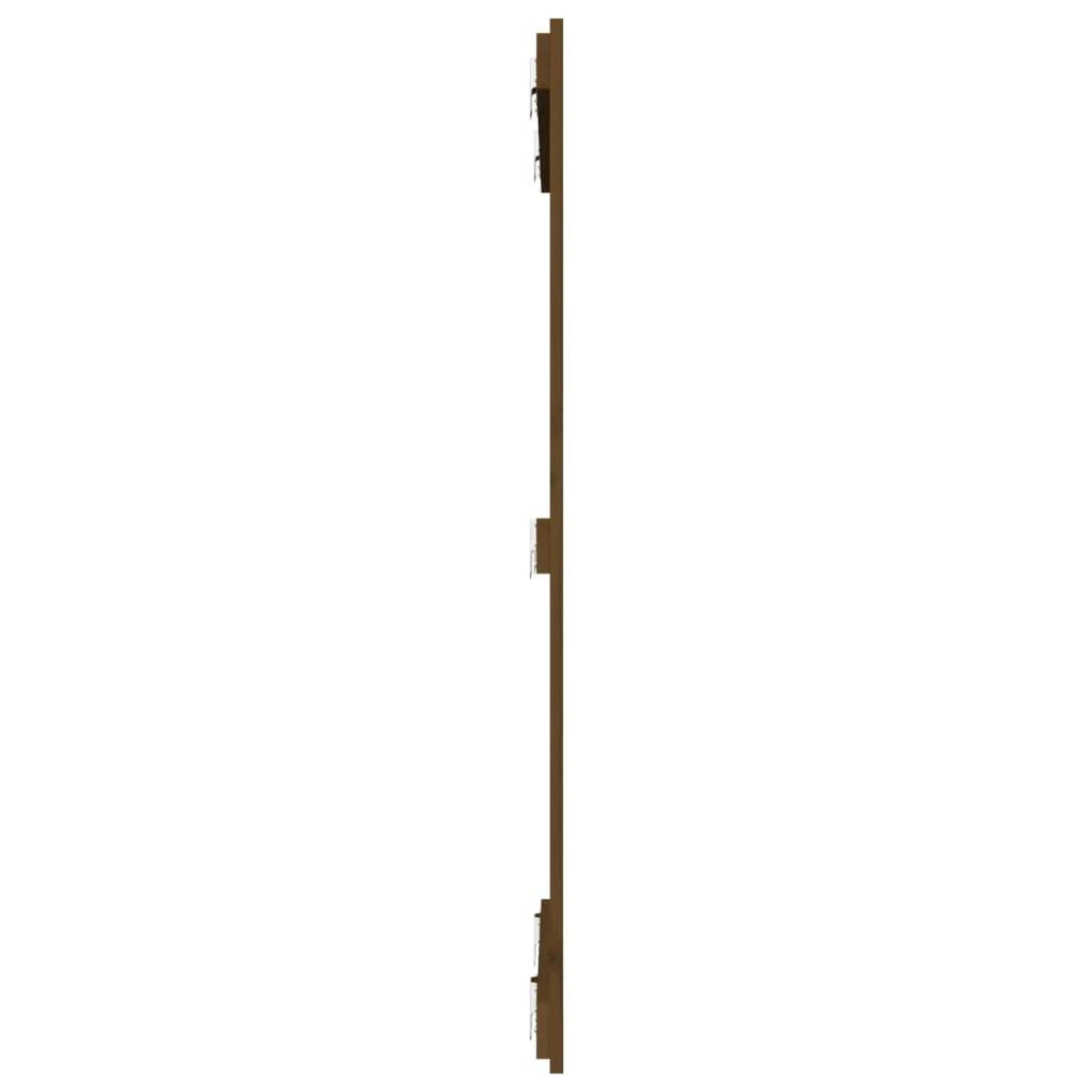 Lova Sieninis galvūgalis, medaus rudas, 82,5x3x110cm, pušies masyvas