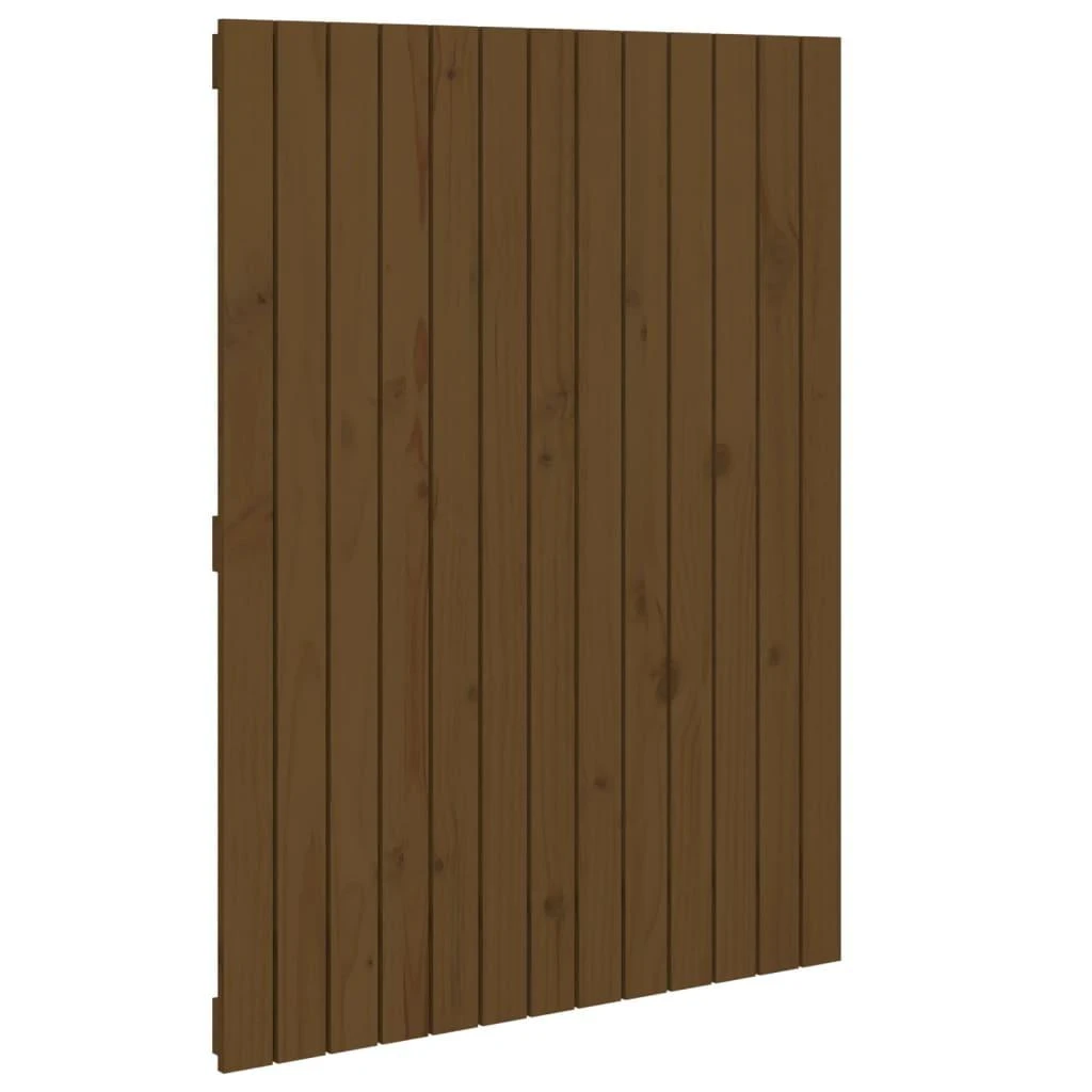 Lova Sieninis galvūgalis, medaus rudas, 82,5x3x110cm, pušies masyvas