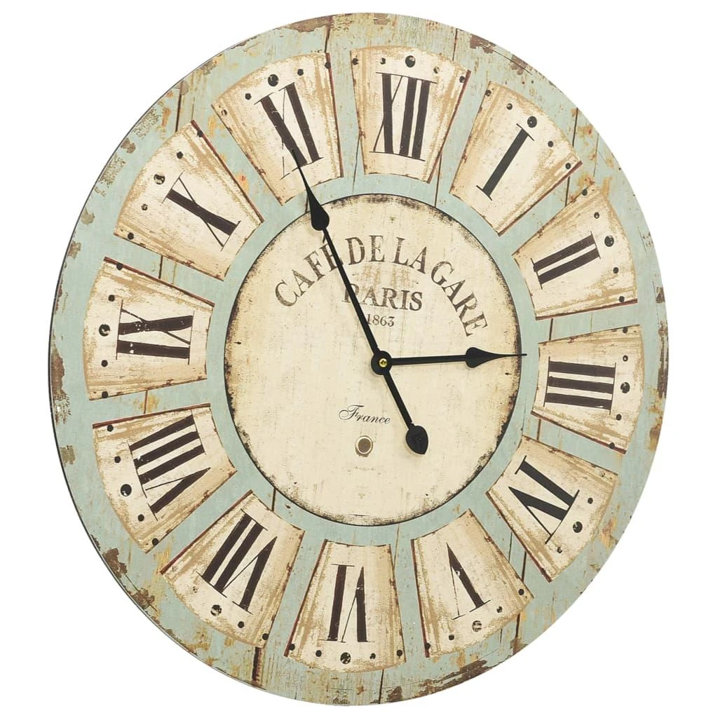 Sieninis laikrodis, įvairiaspalvis, 60cm, MDF