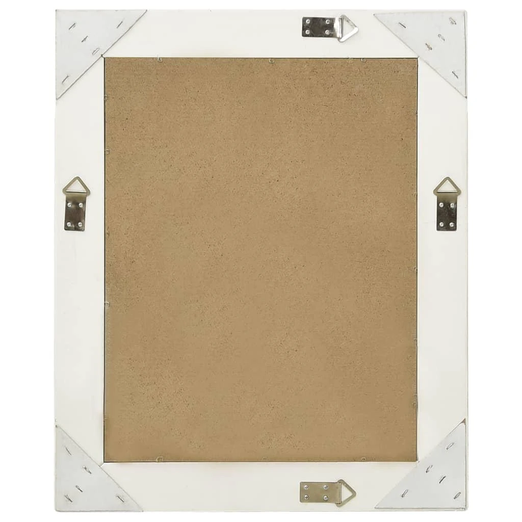 Sieninis veidrodis, baltas, 50x60cm, barokinis stilius