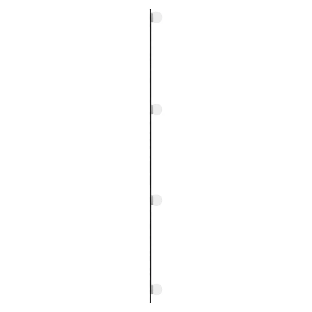 Sieninis veidrodis su LED lemputėmis, 50x100cm, stiklas