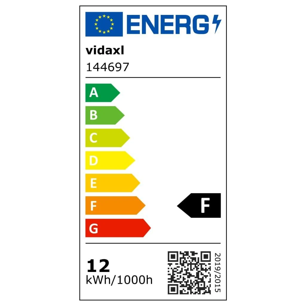 Sieninis vonios kambario veidrodis su LED, 60x80cm