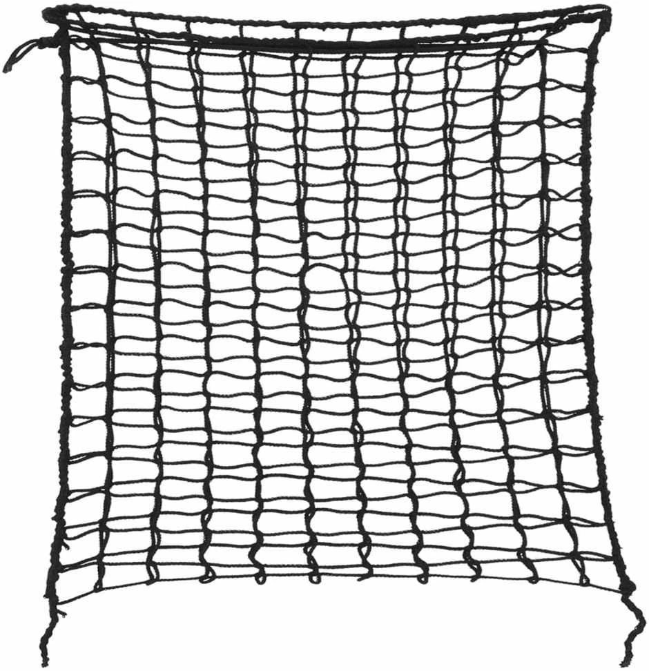 Šieno tinkleliai, 2vnt., juodas, 100x100cm, kvadratinis, PP