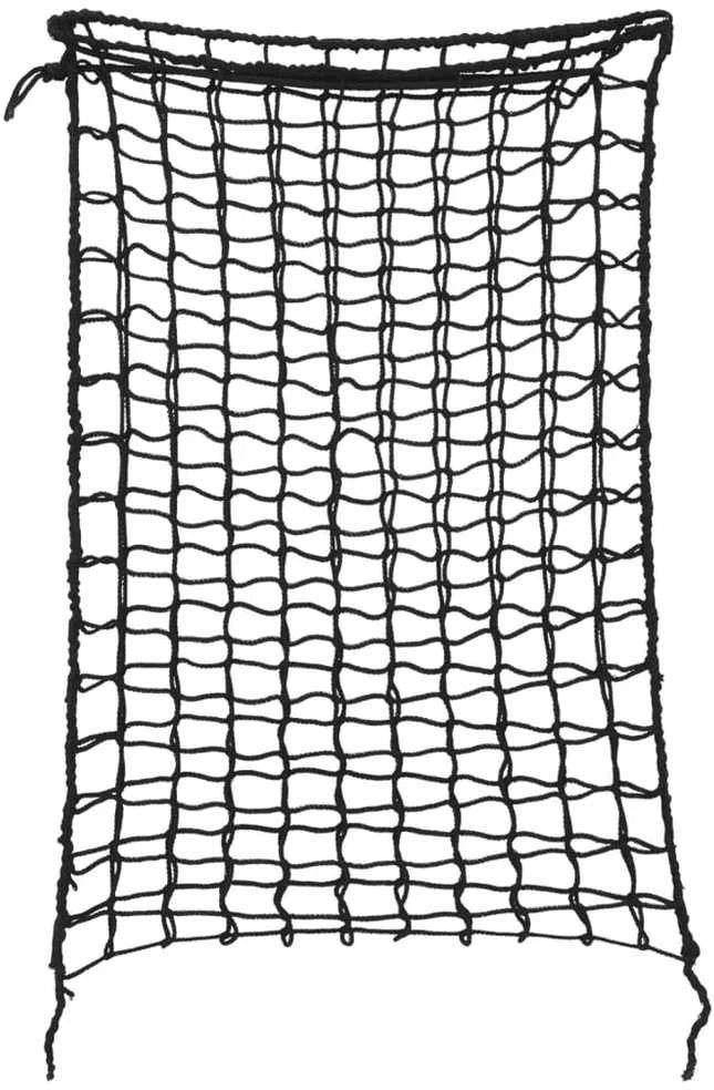 Šieno tinkleliai, 2vnt., juodas, 75x50cm, stačiakampis, PP