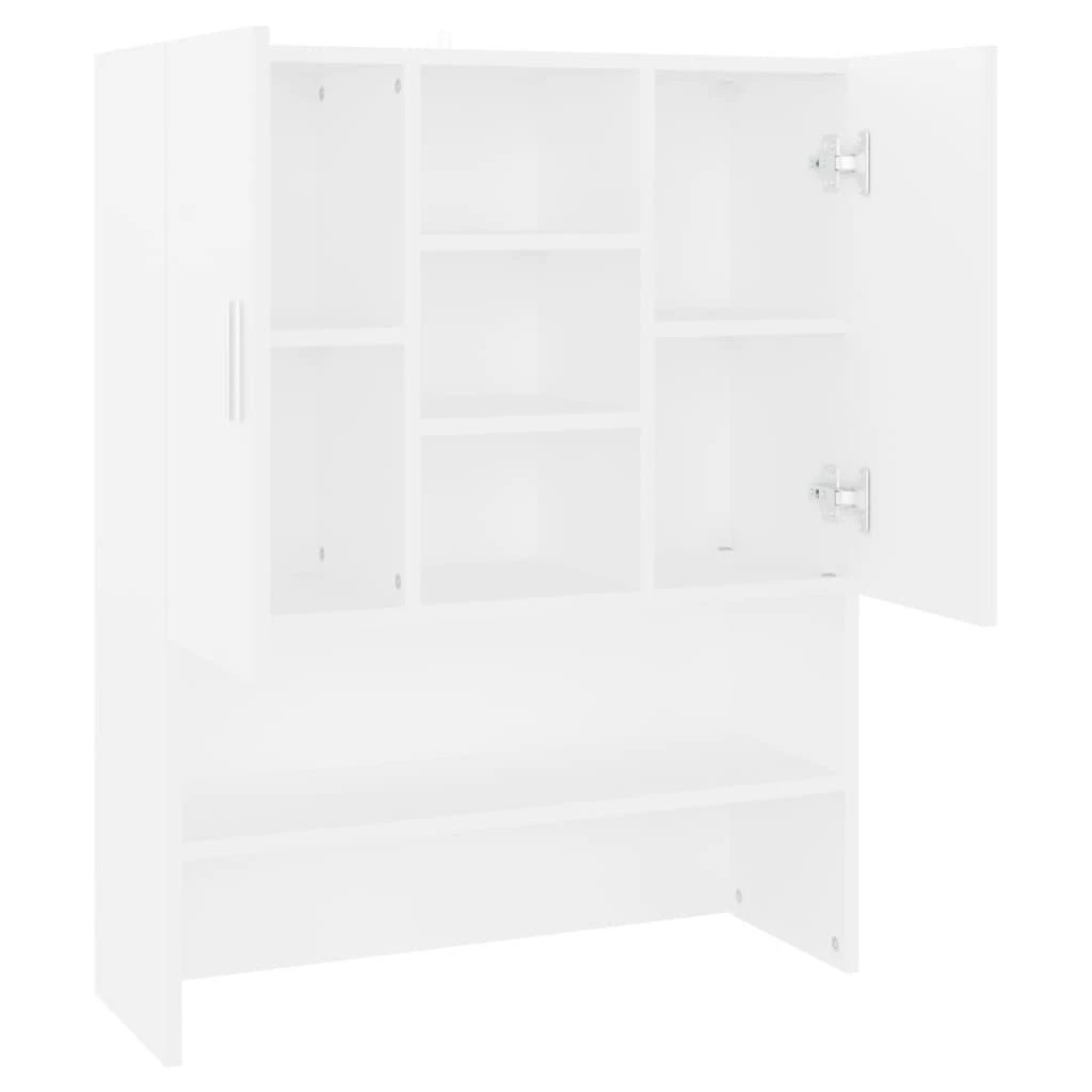 Skalbimo mašinos spintelė, baltos spalvos (808386+808395)