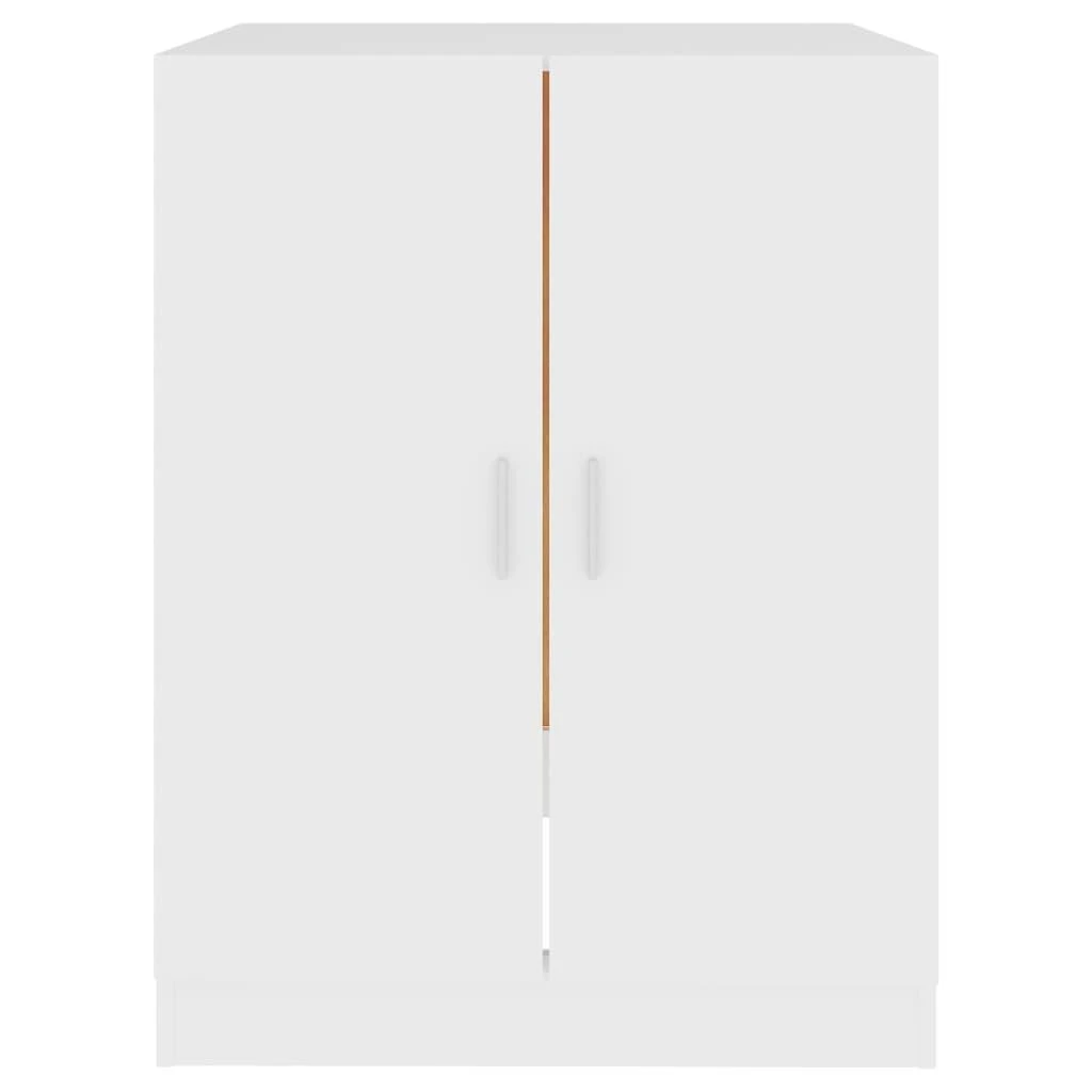 Skalbimo mašinos spintelė, baltos spalvos, 71x71,5x91,5cm