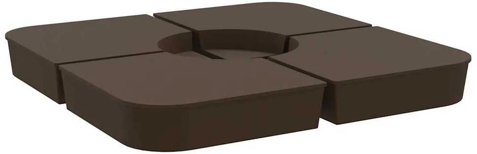 Skėčio nuo saulės pagrindo rinkinys, 4 dalių, 100kg, PP