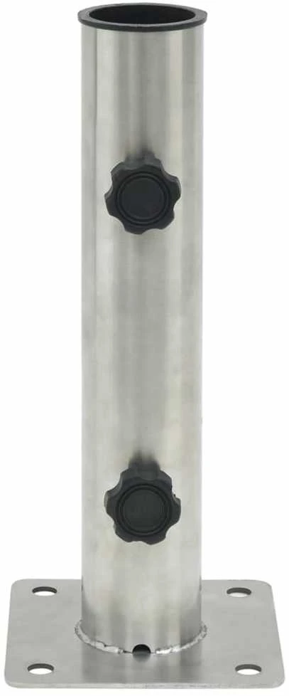 Skėčio pagrindas 38/48mm stulpams, sidabrinis, plienas