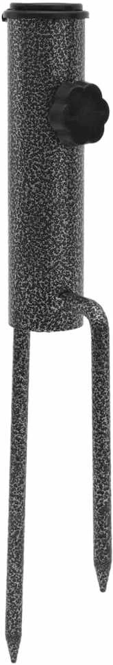 Skėčių stovai su smaigais, 2vnt., 9x35cm, galvanizuotas plienas