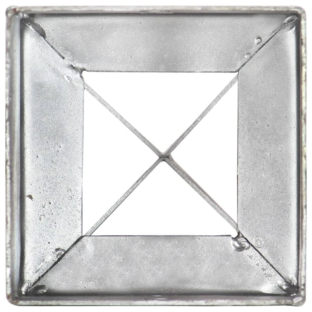 Smeigiami kuoliukai, 12vnt., sidabriniai, 10x10x76cm, plienas