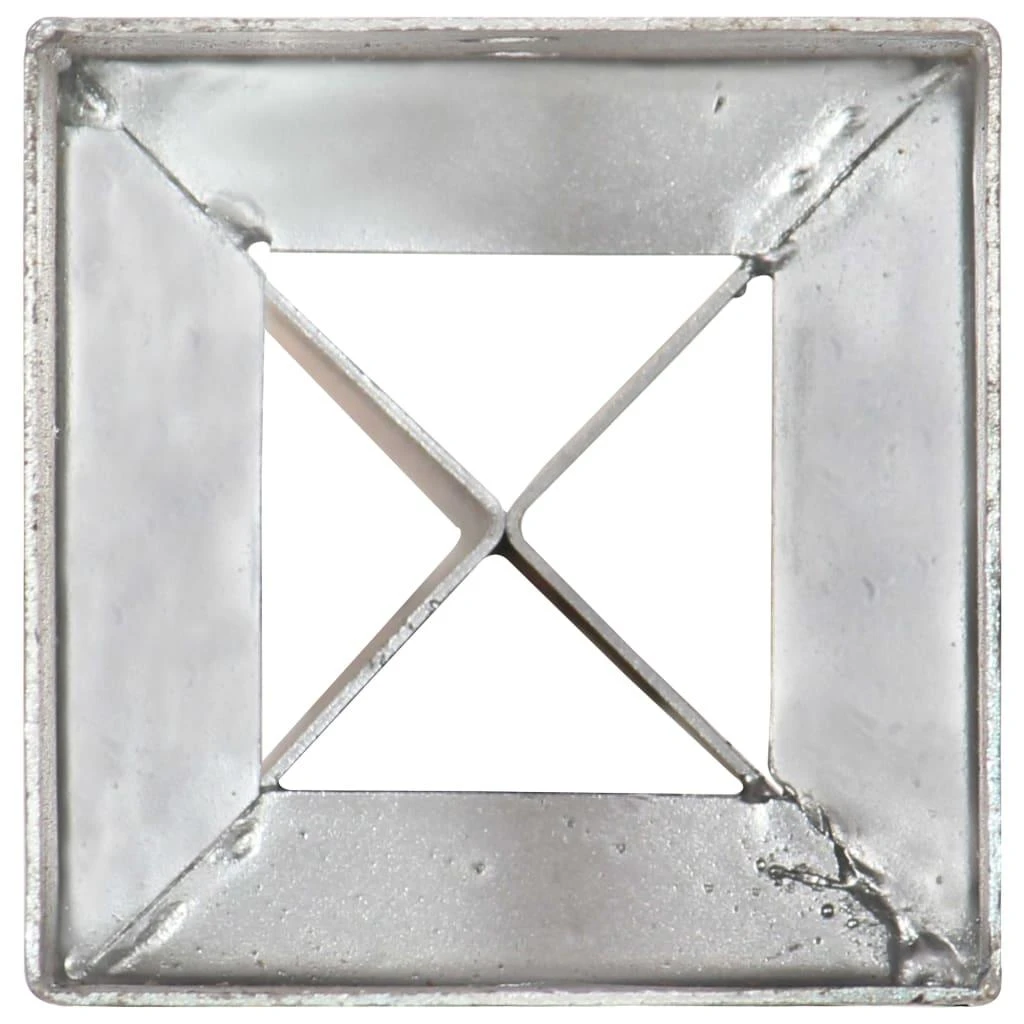 Smeigiami kuoliukai, 12vnt., sidabriniai, 10x10x91cm, plienas