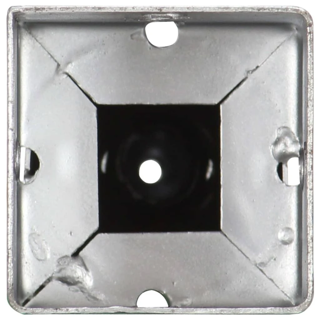 Smeigiami kuoliukai, 2vnt., sidabriniai, 7x7x56cm, plienas