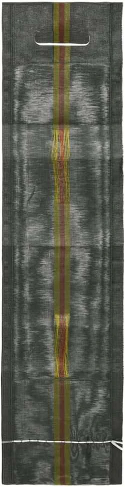 Smėlio maišai, 25vnt., tamsiai žali, 103x25cm, HDPE