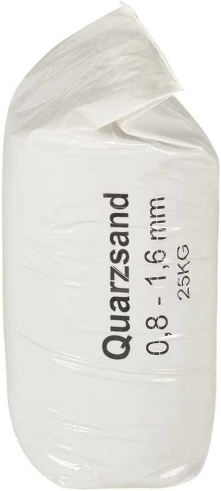 Smėlis filtrui, 25kg, 0,8–1,6mm