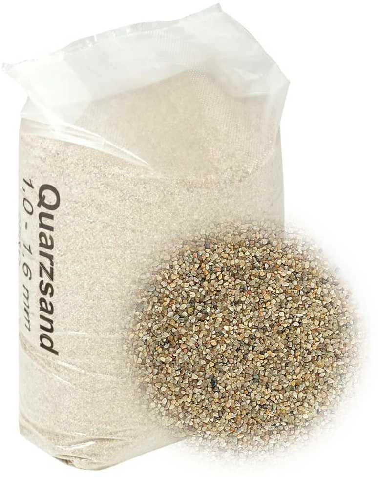 Smėlis filtrui, 25kg, 1,0–1,6mm