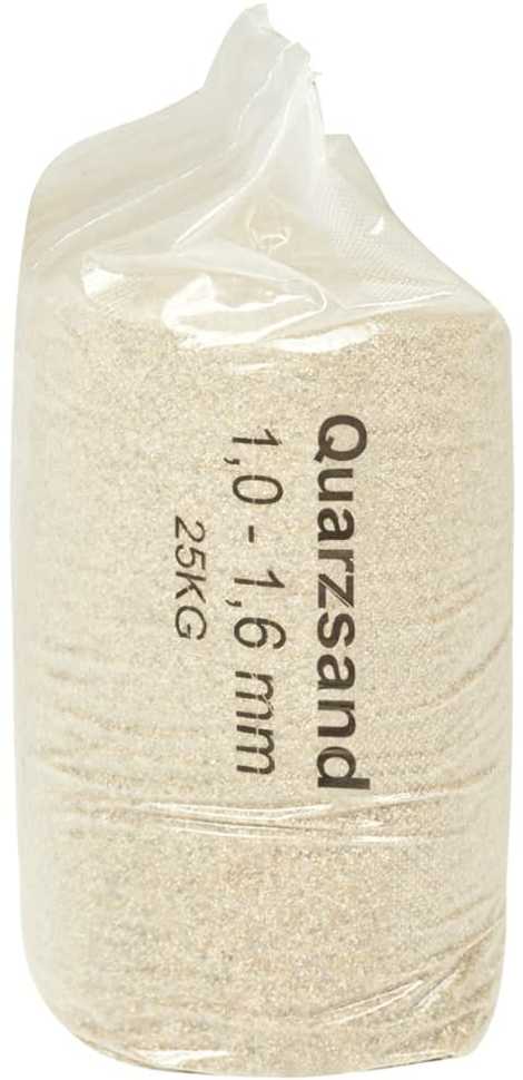 Smėlis filtrui, 25kg, 1,0–1,6mm