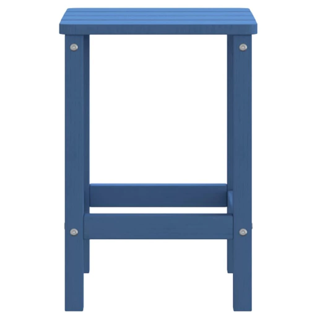 Sodo Adirondack staliukas, mėlynos spalvos, 38x38x46cm, HDPE