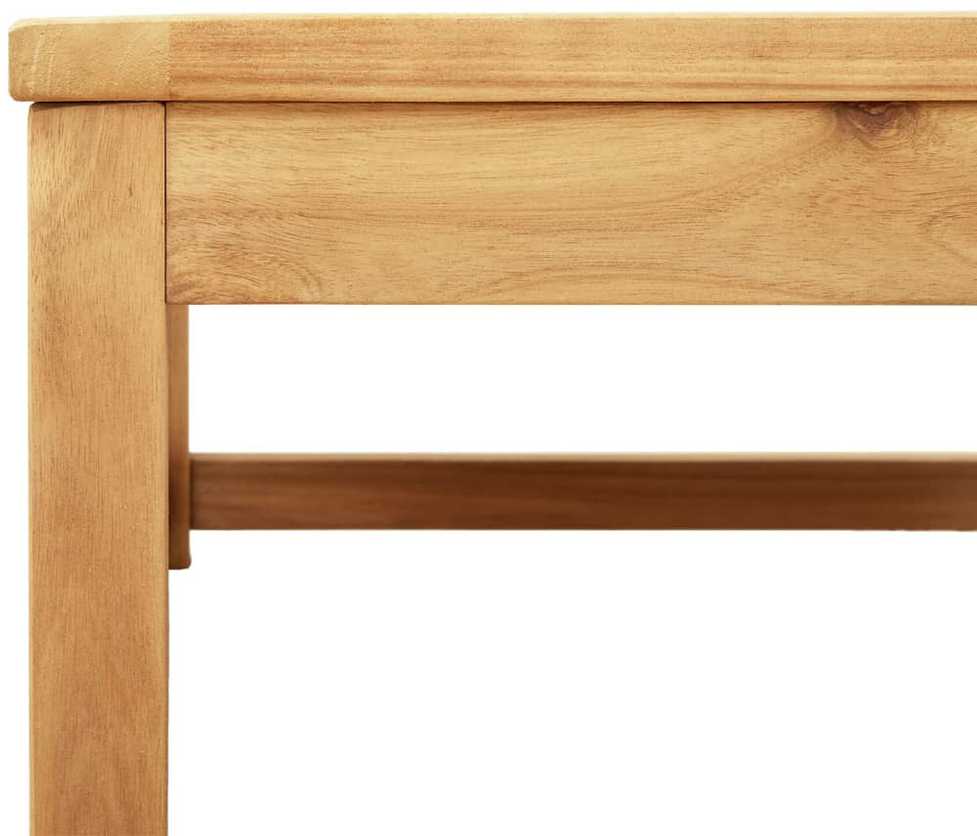 Sodo baldų komplektas su pagalvėmis, 6 dalių, akacijos masyvas
