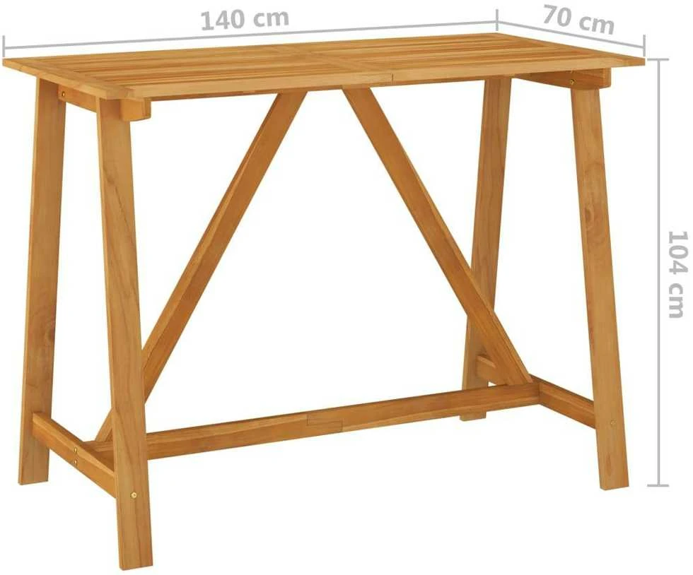 Lauko baldų komplektas Sodo baro baldų komplektas su pagalvėlėmis, 5 dalių, rudas