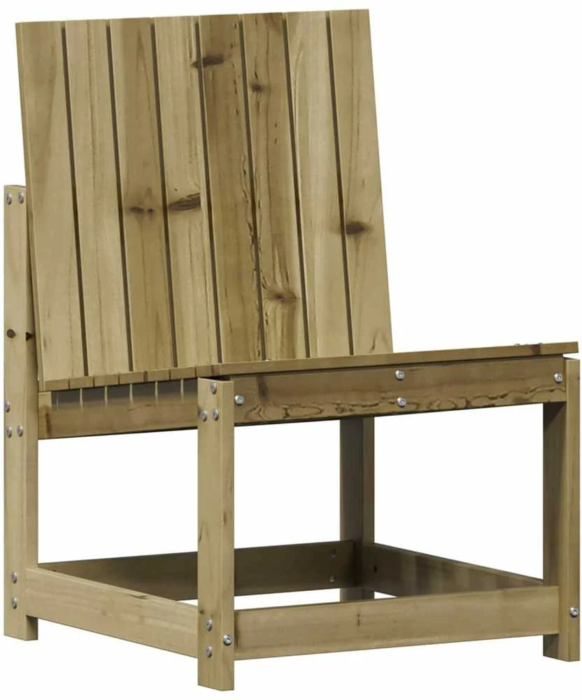 Sodo kėdė, 50,5x55x77cm, impregnuota pušies mediena
