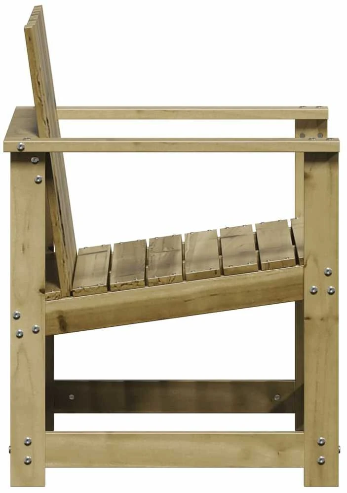 Sodo kėdė, 62x56x77cm, impregnuota pušies mediena