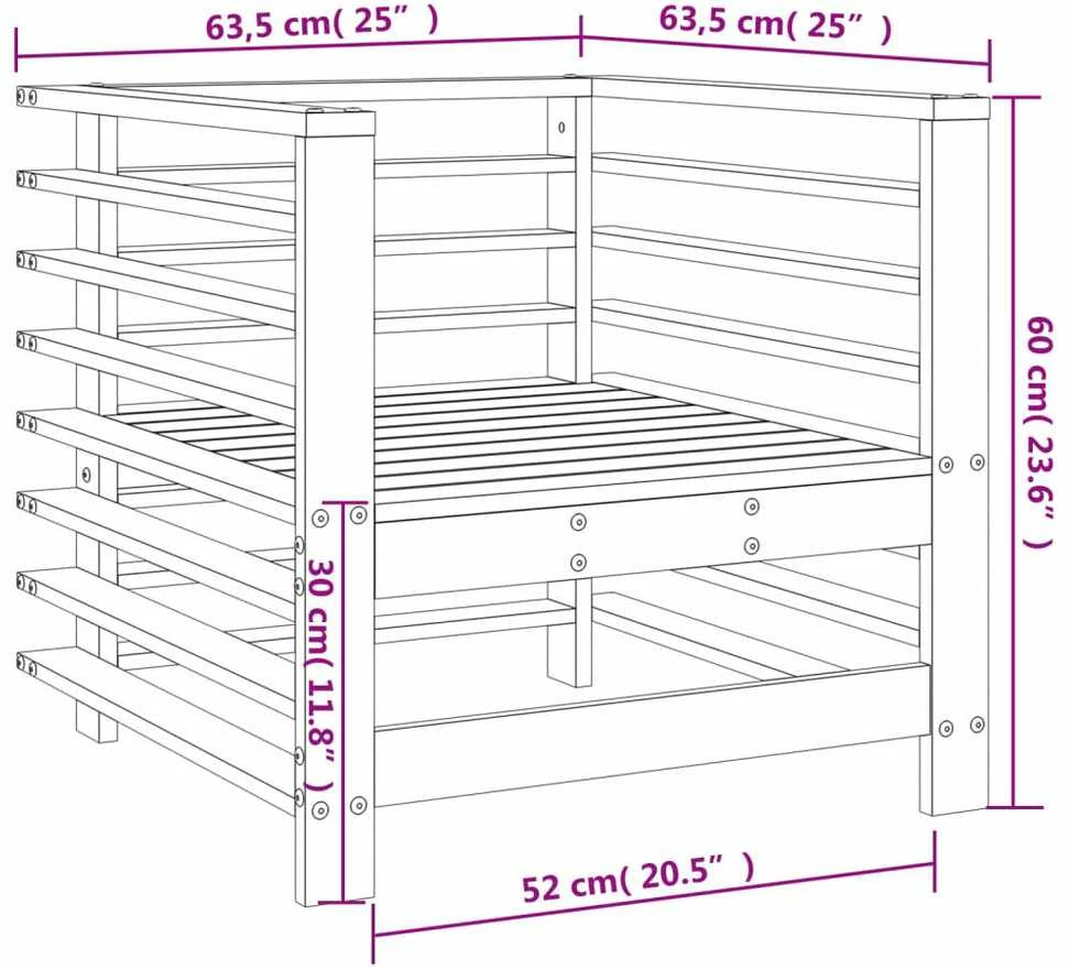 Sodo kėdės, 2vnt., medaus rudos, pušies medienos masyvas