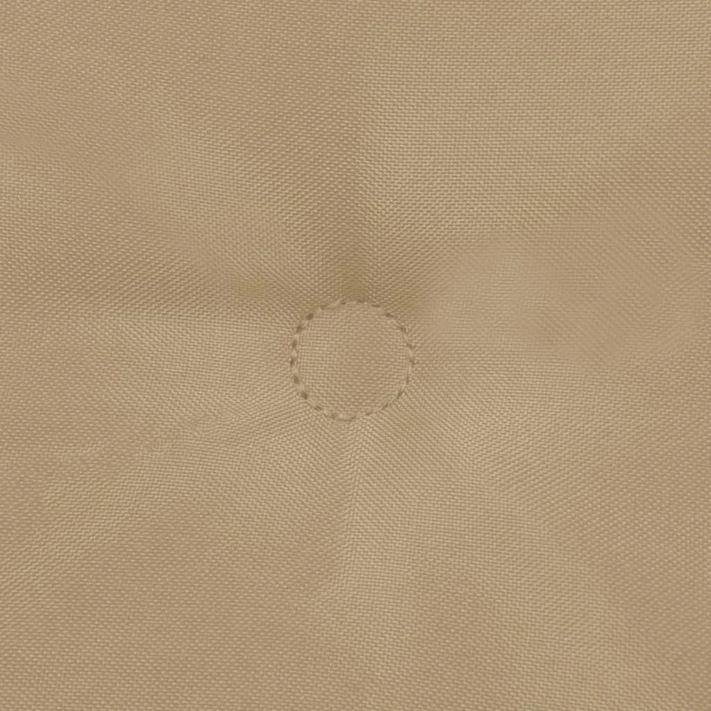 Sodo kėdės pagalvėlės, 4vnt., smėlio, 100x50x3cm, audinys
