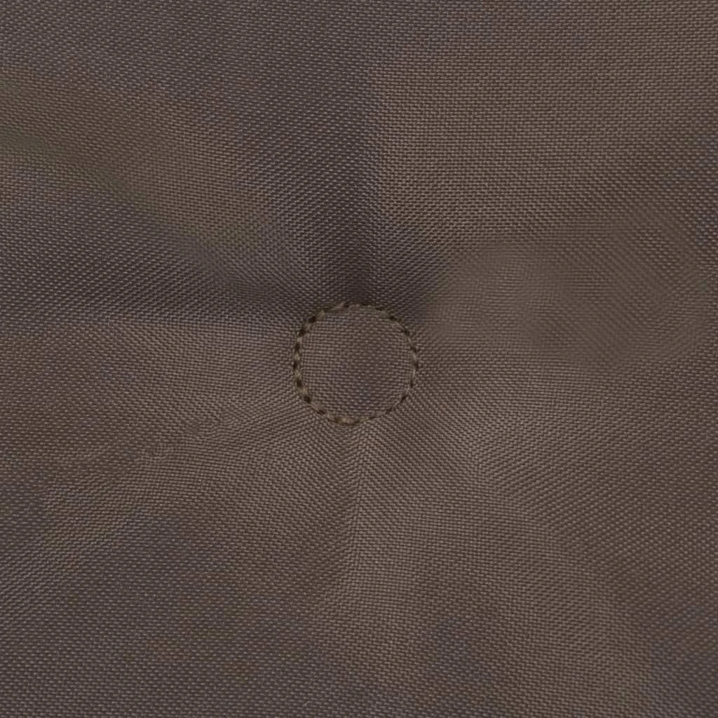Sodo kėdės pagalvėlės, 4vnt., taupe, 120x50x3cm, audinys