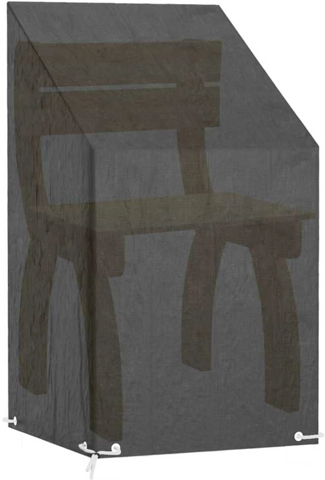Sodo kėdės uždangalas, 2vnt., 65x65x80/120cm, polietilenas