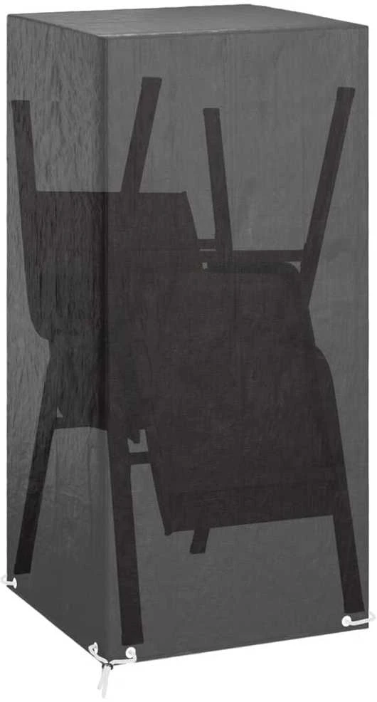 Sodo kėdžių uždangalai, 2vnt., 75x70x140cm, polietilenas