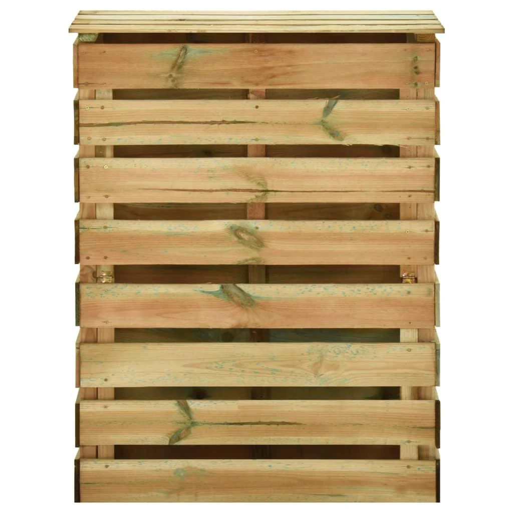 Sodo komposto dėžės, 4vnt., 80x50x100cm, impregnuota pušis