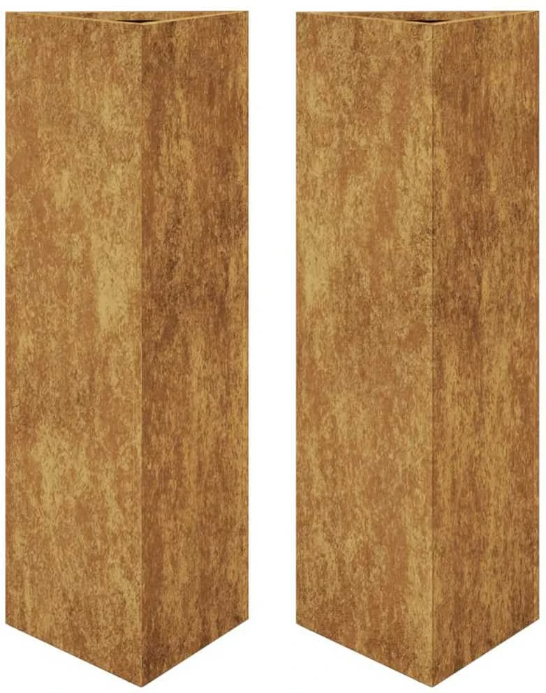 Sodo loveliai 2vnt. 30x26x75cm oro sąlygoms atsparus trikampiai