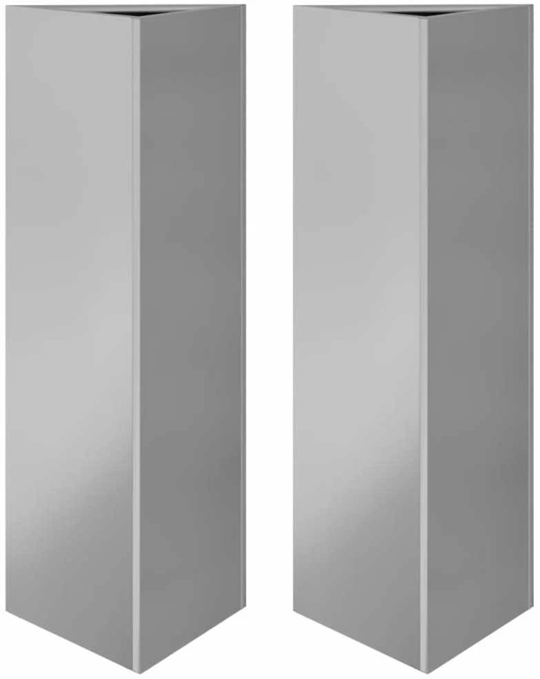 Sodo loveliai, 2vnt., 30x26x75cm, galvanizuotas plienas