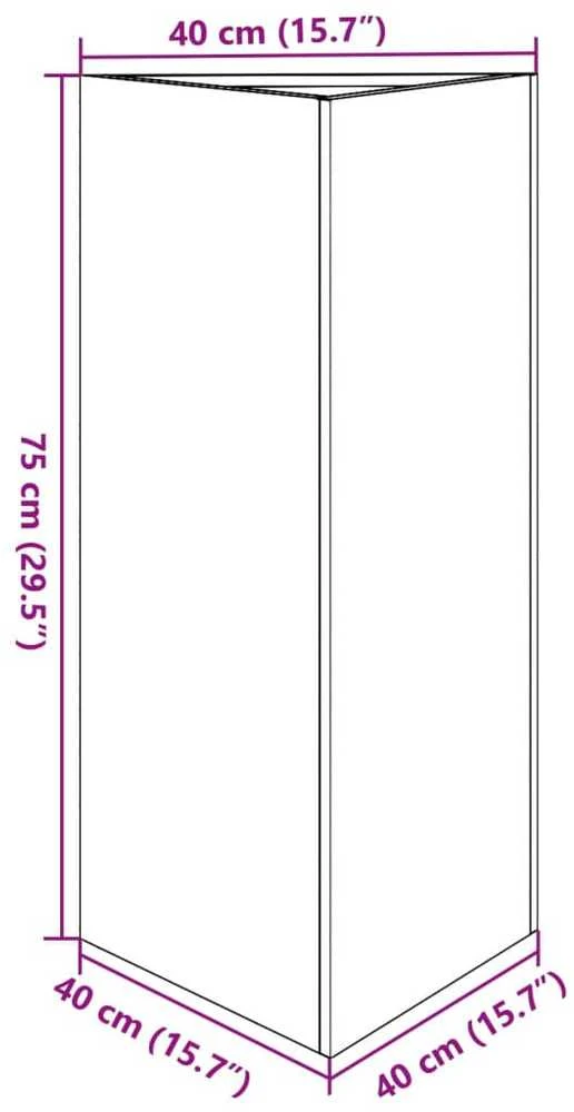 Sodo loveliai, 2vnt., 40x34,5x75cm, galvanizuotas plienas