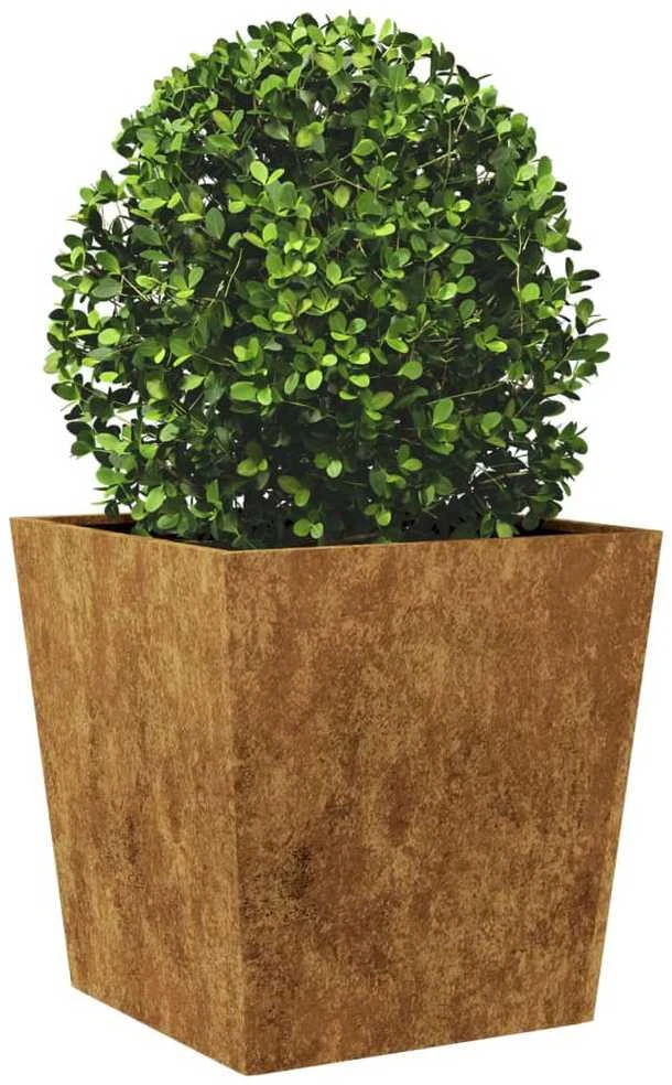 sodo vazonai 2 vnt 50x50x50 cm oro sąlygoms atsparus plienas