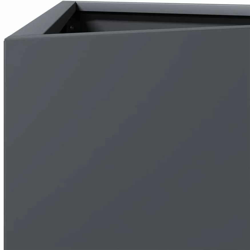 Sodo loveliai, 2vnt., antracito, 40x34,5x75cm, plienas