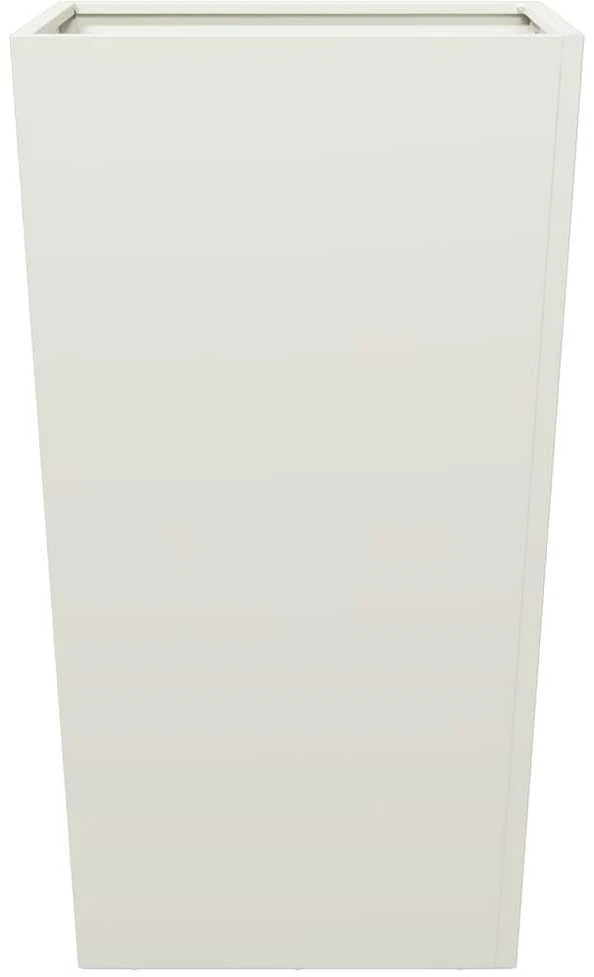 Sodo loveliai, 2vnt., baltos spalvos, 45x45x75cm, plienas
