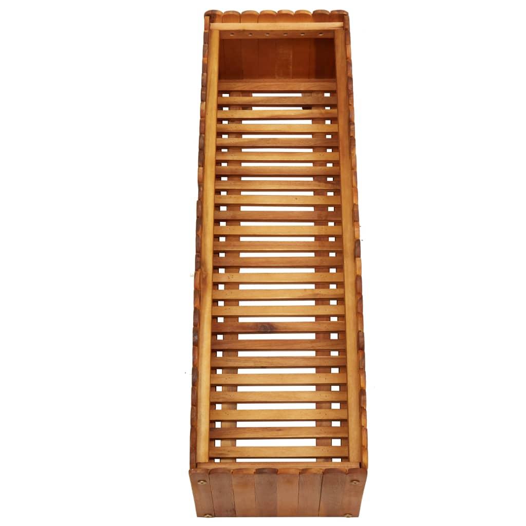 Sodo lovelis, 100x30x25 cm, akacijos masyvas, aukštas