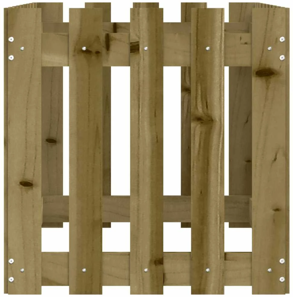 Sodo lovelis, 100x50x50cm, impregnuota pušis, tvorelės dizaino