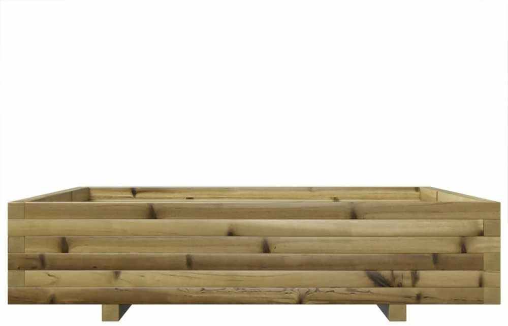 Sodo lovelis, 110x110x26,5cm, impregnuota pušies mediena