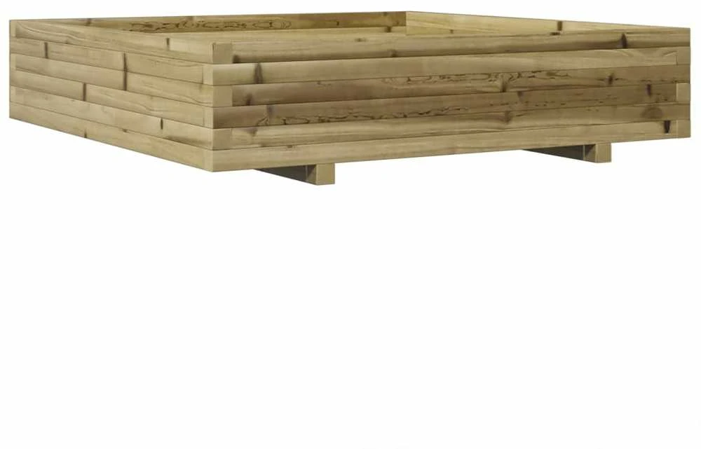 Sodo lovelis, 110x110x26,5cm, impregnuota pušies mediena