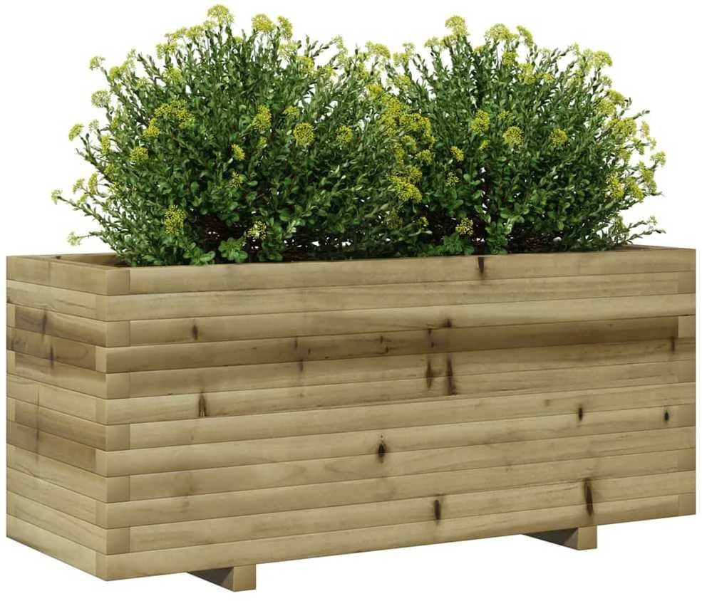 Sodo lovelis, 110x40x49,5cm, impregnuota pušies mediena