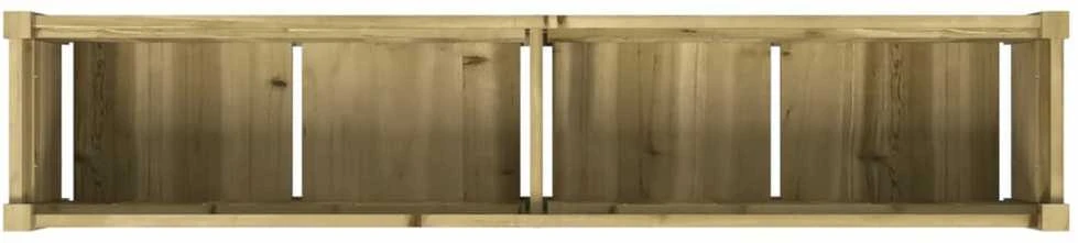 Sodo lovelis, 150x31x31cm, impregnuota pušies mediena