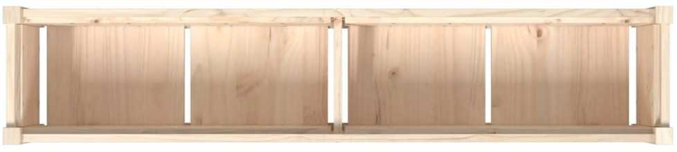 Sodo lovelis, 150x31x31cm, pušies medienos masyvas