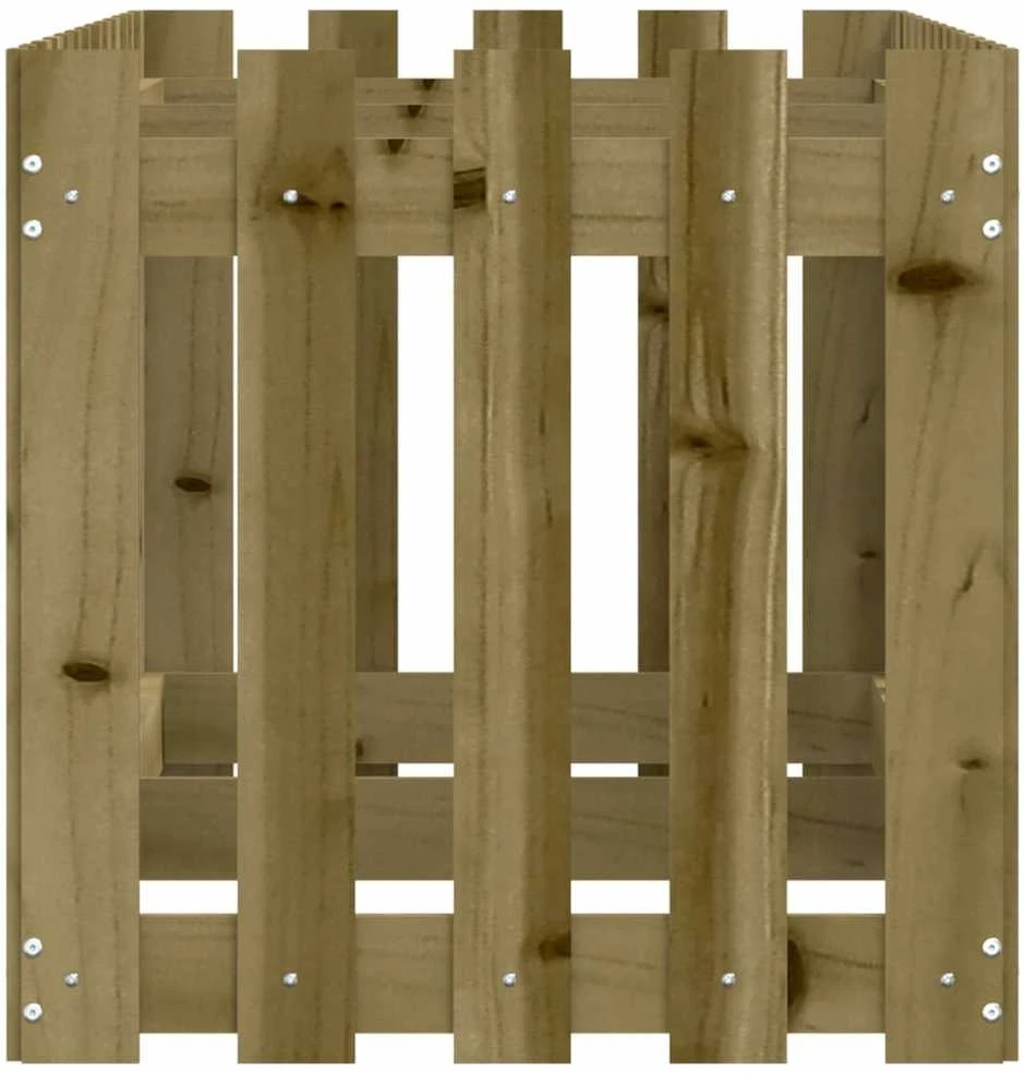 Sodo lovelis, 150x50x50cm, impregnuota pušis, tvorelės dizaino