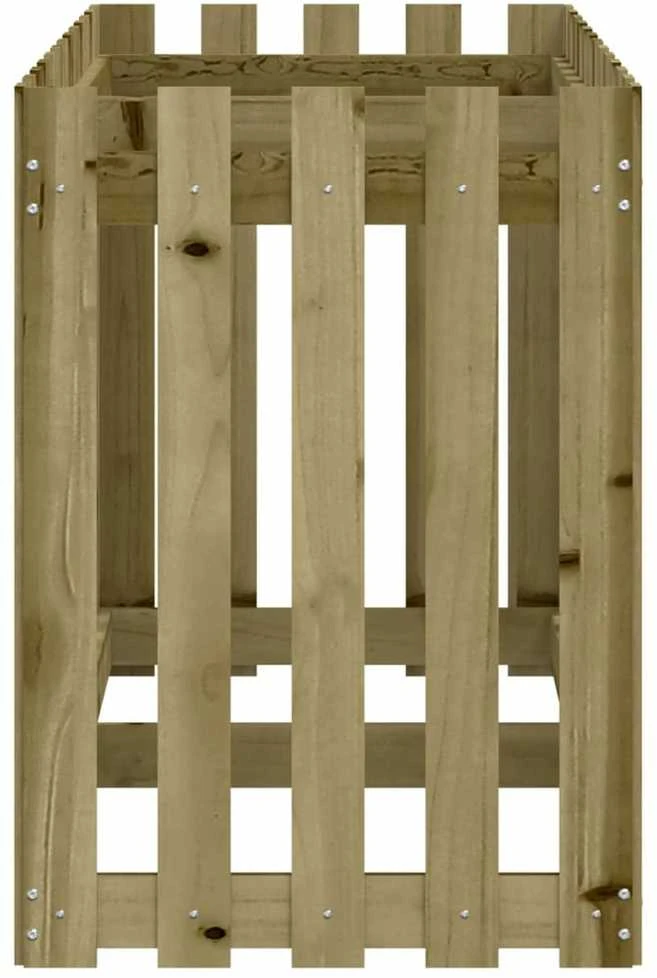 Sodo lovelis, 150x50x70cm, impregnuota pušis, tvorelės dizaino